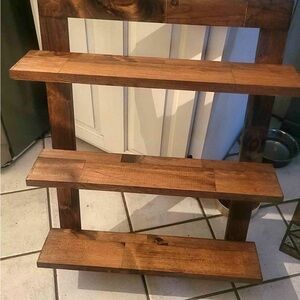 Wooden Display Shelf